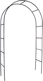 1. GO Steel Garden Arch, 7'8" High x 4'5" Wide, Garden Arbor for Various Climbing Plant, Outdoor Garden Lawn Backyard
