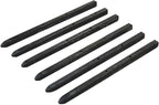 Sandbaggy Square Steel Concrete Form Stakes with Nail Holes - 5/8" Wide - Rust Resistant Coating - Removable, Reusable - Construction Grade Stakes (12 inch, 10)