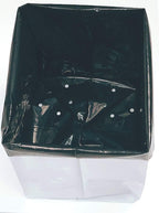 HORTIPOTS Black White Poly Grow Bags 10 Gallon Transplanter (Pack of 25)
