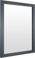 BOMINICA Rectangular Wall Mirror Framed Wall Mirror 16” x 20” for Bathroom, Living Room, Vanity, Black
