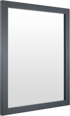 BOMINICA Rectangular Wall Mirror Framed Wall Mirror 16” x 20” for Bathroom, Living Room, Vanity, Black