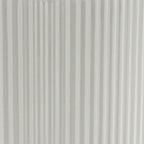 Amazon Basics Fluted Ceramic Planter Pot for Indoor Outdoor Plants, Round Flower Pot with Drainage Hole, 8-inch, White