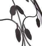Plow & Hearth Metal Tree of Life Arched Garden Arbor w/Gate | Laser-Cut Design | Plant Support | Landscape Focal Point | Steel | 53" W x 22¾"D x 84" H