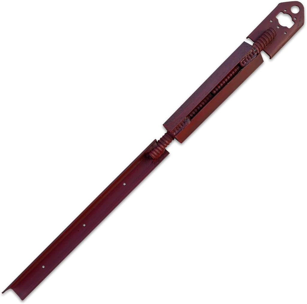 Sandbaggy Concrete Turnbuckle Form Aligner with 5" x 3" Flat Plate (35" - 37.5" Length) - Rust Resistant Steel - Adjustable Wall Brace - Aligns & Plumbs Form Walls, Columns, or Beams (35 inches, 50)