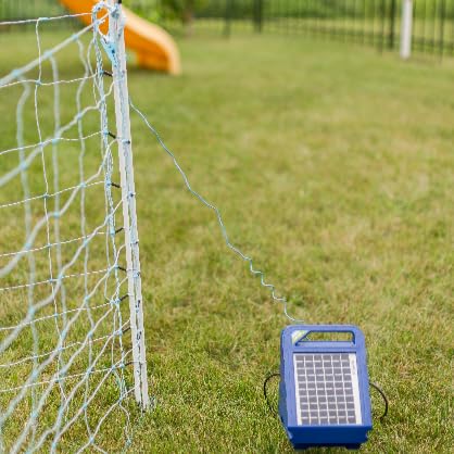 Starkline 35"x164' Electric Netting All-in-One Solar Kit for Goats, Sheep, Gardens, Beehives, Dogs, and More for Backyards, Homesteads, Farms and Ranches