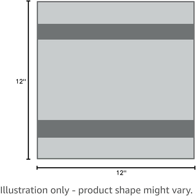White Classic Resort Collection Soft Washcloth Face & Body Towel Set | 12x12 Luxury Hotel Plush & Absorbent Cotton Wash Clothes [12 Pack, Smoke Grey]