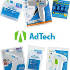 AdTech Crystal Clear Hot Glue Gun Sticks (W220-14ZIP50) – Full Size Hot Glue Sticks. All-purpose glue sticks for crafting, scrapbooking & more. 50 pieces. Length: 4” Diameter: .44”.