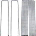 8 Gauge Ground Staples 8 Inch Landscape Staples 30Pack Lawn Landscaping Sod Ground Barrier Cover Wire Heavy Duty U Stakes Pins