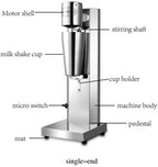 DYRABREST 650ML Commercial Electric Milk Shaker Maker Drink Smoothie Blender
