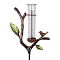viterlight Rain Gauge Outdoor, Metal Rain Gauge with Stake