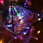 KAQ 115FT 300LED Multi-Colored String Lights Indoor/Outdoor Waterproof with 8 ModesTwinkle Plug in Warm White Lights for Outside Garden Bedroom Christmas Tree Decorations (Multicolor)