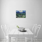 Wieco Art Olive Trees by Van Gogh Oil Paintings Reproduction Artwork Abstract Canvas Prints Wall Art Stretched and Framed Abstract Landscape Pictures Ready to Hang for Home Office Decorations