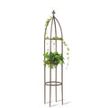 Garden Obelisk Trellis 100% Metal Heavy Duty 5.5 ft for Climbing Vines