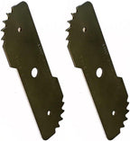 243801-00 2-Pack Edger Blades Replace for EB-007AL EB-007 243801-00 243801-02 40-519 243797-00 Fit for Black and Decker Craftsman LE750 Edge 2-in-1 Landscape Edger CMEED400