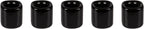 Mega Candles 10 pcs Black White 1/2 Inch Diameter Ceramic Chime Ritual Spell Candle Holders, Great for Casting Chimes, Meditation, Rituals, Spells, Vigil, Witchcraft, Wiccan Supplies
