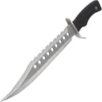Armory Replicas™ - Hunting Outdoor Survivors Sporting Sawback Knife 17 Inches Silver