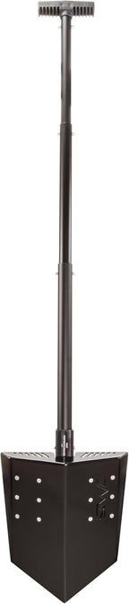 DMOS Delta Shovel - Collapsible Heavy-Duty Steel Folding Shovel for Camping, Overlanding, Survival, Military, Hunting, & Off-Road Use - Blackout - Pro