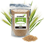 Rye Grass Seed - Fast Growing and Hardy Grass, Cover Crop, Food Plot. Grazing Pasture Seeds (25 Pounds)