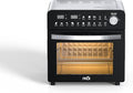 MOI 1500W Air Fryer Toaster Oven - Convection Toaster Oven Air Fryer Combo with 12 Presets - Countertop Ovens for Baking & Frying with Digital Display, Dual Heating, Rotisserie & Dehydrate Function