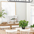 Artificial Plants Indoor Small Fake Plants in Pots Faux Pothos N‘ Joy Potted Plant Fake Indoor Plants with Black Pots for Bathroom Living Room Office Desk Shelves