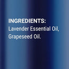 Lavender Essential Oil Roll-On 10 ml - Pure, Natural & Prediluted Oil Blend Roller for Calmness, Relaxation & Skin Care - Nexon Botanics