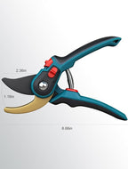 Pruning Shears, Garden Clipper with High-Elasticity Spring, Professional SK5 Steel Blades, Adjustable Handle Opening, Gardening Plant Pruners for Branch Cutting