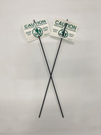 Lawn Treatment Application Stakes & Michigan Signs (Economy Style Stake / 500 pc. Pack)