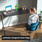 Brazil Flag Brazilian Flags, Small Mini Brazilian Desk Flag, Used for Table Office Classroom Home Patriotic Events Decorations