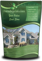 Outsidepride Combat Extreme Southern Zone Grass Seeds for Lawn - 25 lbs. SPF 30 Heat & Drought Tolerant Mix of Turf Type Fescue & Hybrid Bluegrass Seed with OptiGrowth Coating Enhanced Germination