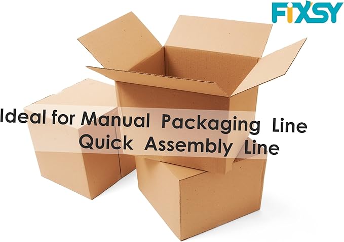FIXSY Hot Glue Gun Sticks Carton Packaging, Full Size 10" Long x .44" Diameter 7/16 11mm, 5LB Box Glue Stick, Approx. 90 Sticks- Compatible with Most Glue Gun- Best for Carton Manual Packing