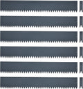 Landscape Edging Kit, Galvanized Steel Edging Landscape Lawn Edging Powder for Lawn Yard, Coated Bendable Metal Strips, No-Dig Hammer-in Edging Border w/Clips (6 INCH 6 PCS, Navy Blue)