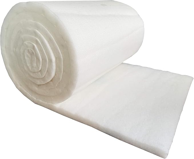 wioboy Paint Booth Ceiling Filter, Spray Booth Tacky Intake Filter for Down Draft Paint Booths (46" x 100" (3/case))