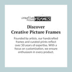 Creative Picture Frames 16" x 24" Jukebox Vinyl Frame Display with Double Matting, LP Record Album Frame for Wall Decor, White/White, Pack of 4
