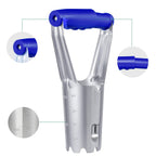 XVBITOR Bulb Planter Tool, Bulb Transplanter with Bend Free