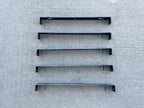 Sandbaggy 10" x 1 ⅛" Concrete Spreader Cleats - 1 ⅛" Plywood - Form Clips - Black Annealed Steel - Maintains Consistent 10 inch Wall Thickness (10" Wall, 1-1/8" Ends, 80, Count)