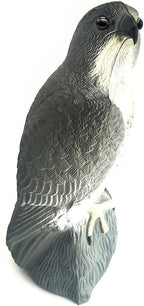 YOFIT Bird Scarecrow Fake Horned Hawk Decoy,Bird Repellent Garden Protectors, Natural Enemy Pest Deterrent Scarecrow