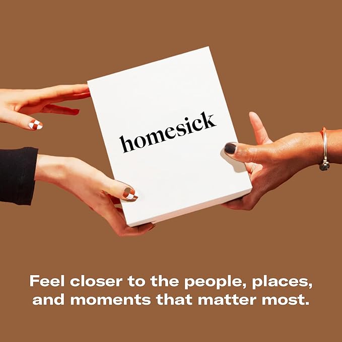 Homesick Scented Candles for Home (Full of Gratitude) - 7.5 oz Long-Lasting Natural Soy Wax Blend Jar Candle Gift for Women & Men, 30-35 Hours Burn Time - Notes of Lemongrass & Gardenia