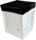 A.A 1 Gallon Grow Bags Black and White Poly Nursery Bags for Plants, Tree Grow, Greenhouse (100 Pack)