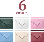 30 Pieces A6 Envelopes with 30 Seal Stickers, 6.32 x 4.45 inch Envelopes for 4 x 6 Wedding Invitation Cards, Greeting Cards, Graduation, Birthday Party Invitations, White.