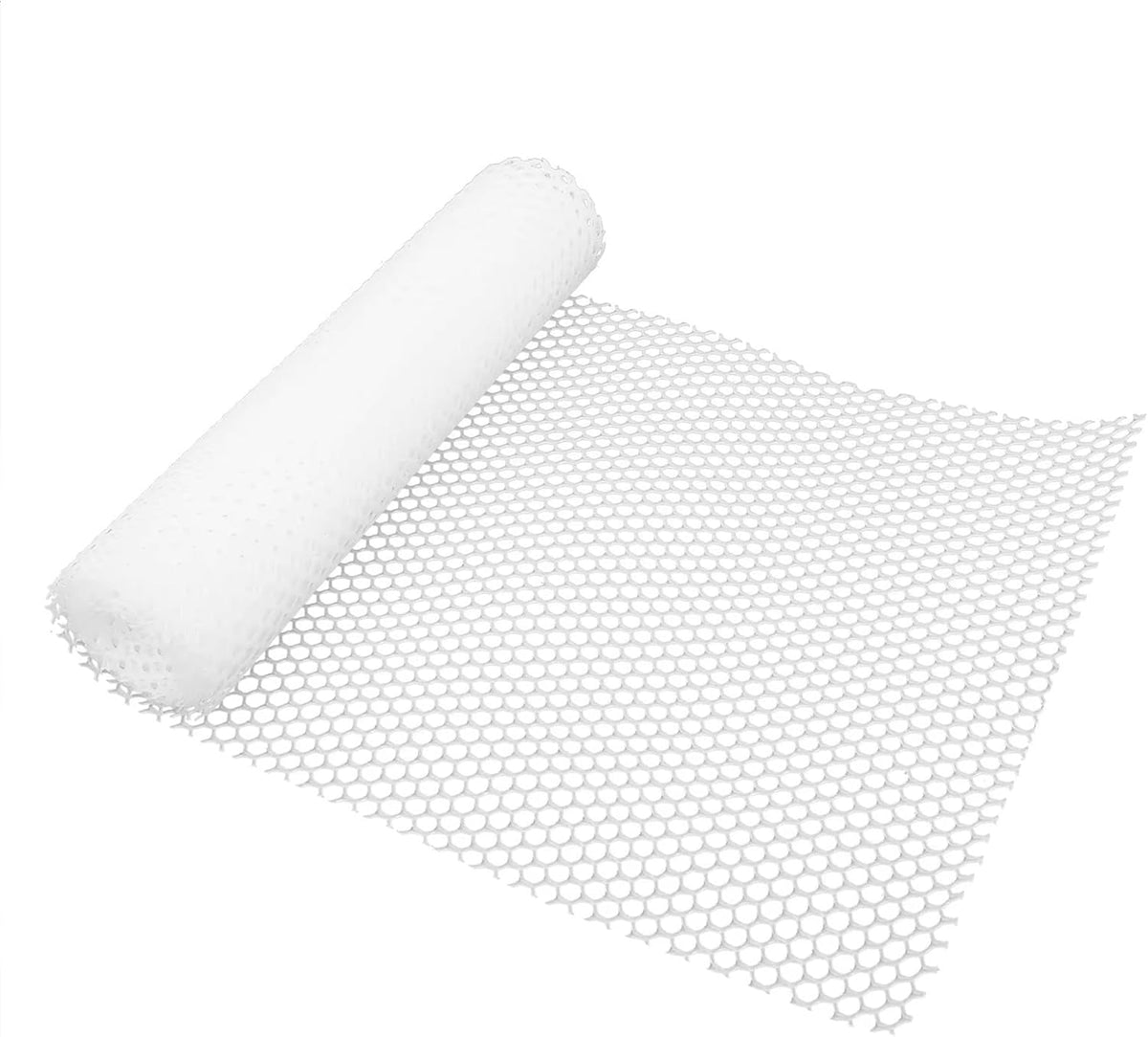 White Garden Fence Mesh 39.3″ Wide Safety Netting Plastic Net Fencing Roll Balcony Protection Window Isolation Net for Snow, Poultry, Chicken, Patio, Animal Barrie(Size:1x10M - Mesh 1.2cm,Color:White)