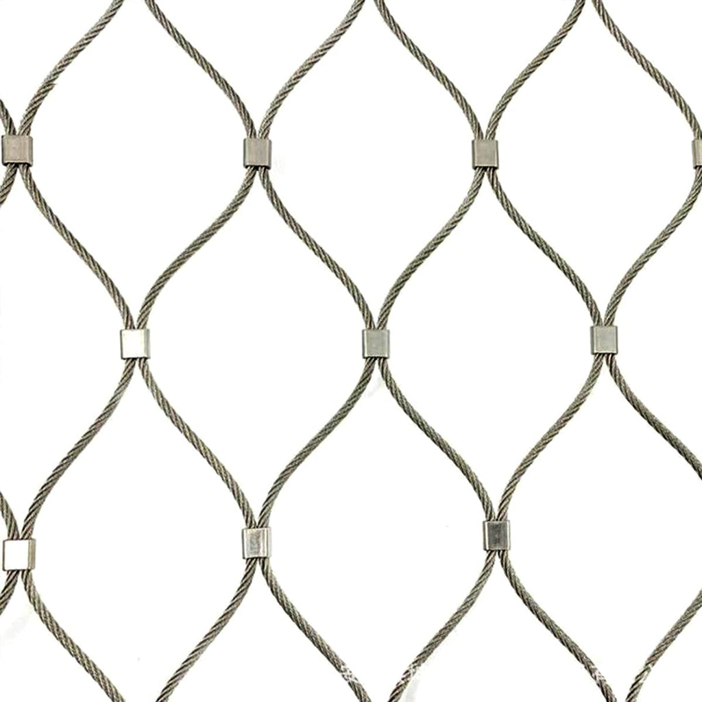 Stainless Steel Garden Netting 12 Gauge 40"X80" Deer Wire Fence -3" Mesh- Safety Netting Animal Barrier Fence Poultry Netting