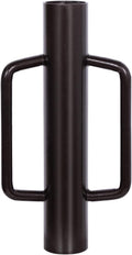 Urban Deco Fence Post Driver with Handle Steel Head Fence Post Driver 16.8 Inch T Post Driver/Rammer Brown Hand Heavy Duty Post Pounder