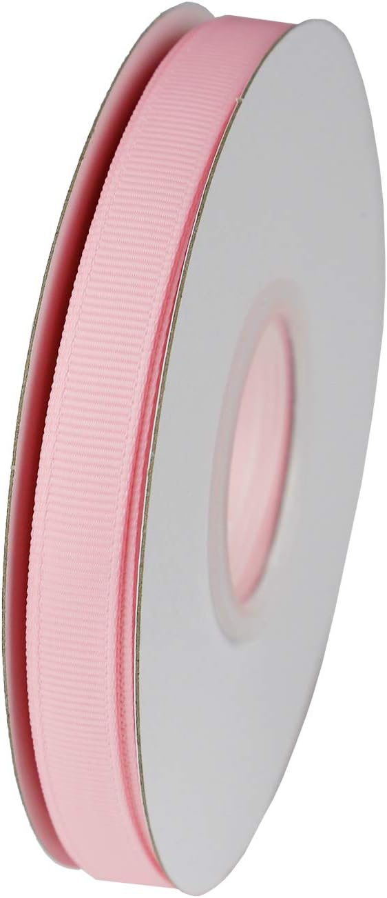 ITIsparkle 3/8" Inch Grosgrain Ribbon 50 Yards-Roll Set for Gift Wrapping Scrap Books Party Favor Hair Braids Baby Shower Decoration Cake Decoration Floral Arrangement Craft Supplies