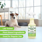 Mosquito Magician Indoor and Outdoor Spray - Use for Carpet, Furniture, Bedding, Couches & Pets – Plant-Sourced with Essential Oil - Lemongrass, 16 OZ