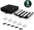 Ez-Pz Runoff Trays 15.5in Garden Flood and Drain Plant Base with PVC Legs and Drain Fitting, Elevated Plant Saucers for Use in Indoor Grow Tents, Greenhouses, and Outdoor Gardens