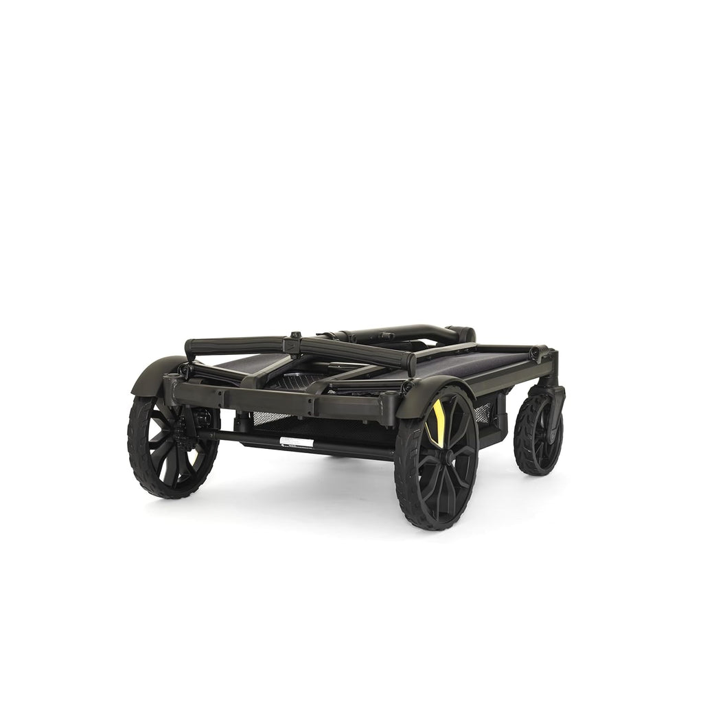 Veer All-Terrain Cruiser XL | Premium Off-Road Wagon Stroller for Babies, Toddlers, and Kids | Push/Pull/Push-Along Steering for Uneven Terrain | JPMA Certified | Lightweight and Collapsible | 4 Seats