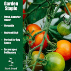 Park Seed Variety of Tomato Seeds, Planting Vegetables, Easy to Grow, Non-GMO, Perfect for Harvesting, Supremo Hybrid, Pack of 10
