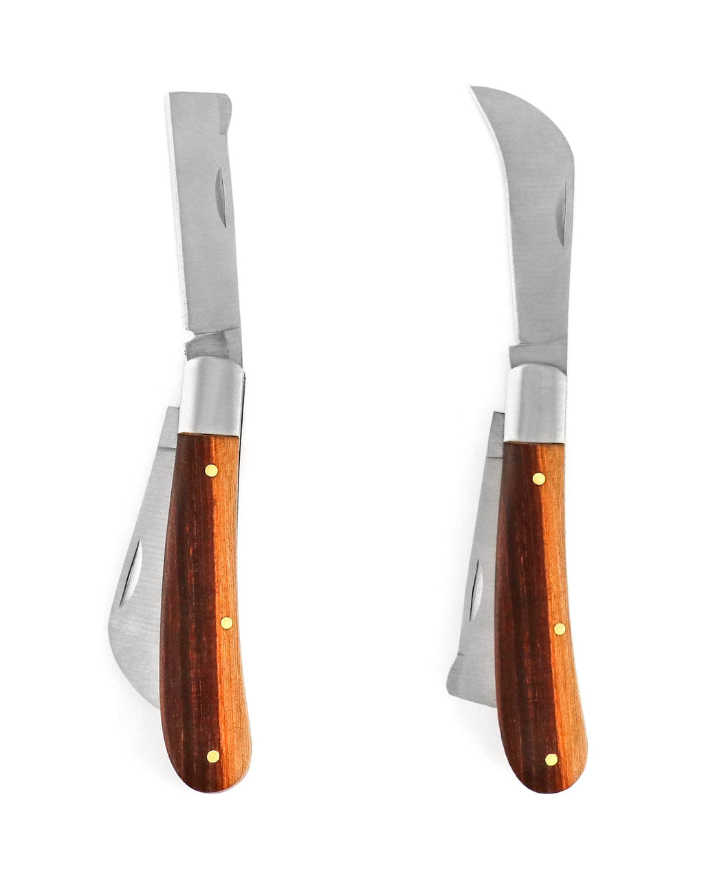 QWORK Gardening Grafting Cutter, Manual Grafting/Pruning Cutter, Plant/Fruit Tree Budding Tool with 2 Plants Repair Tapes for Floral Fruit Tree