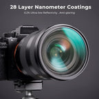 K&F CONCEPT 72mm Black Diffusion 1/2 Filter Mist Cinematic Effect Lens Filter with 28 Multi-Layer Coatings Waterproof/Scratch Resistant for Video/Vlog/Portrait Photography (Nano-X Series)