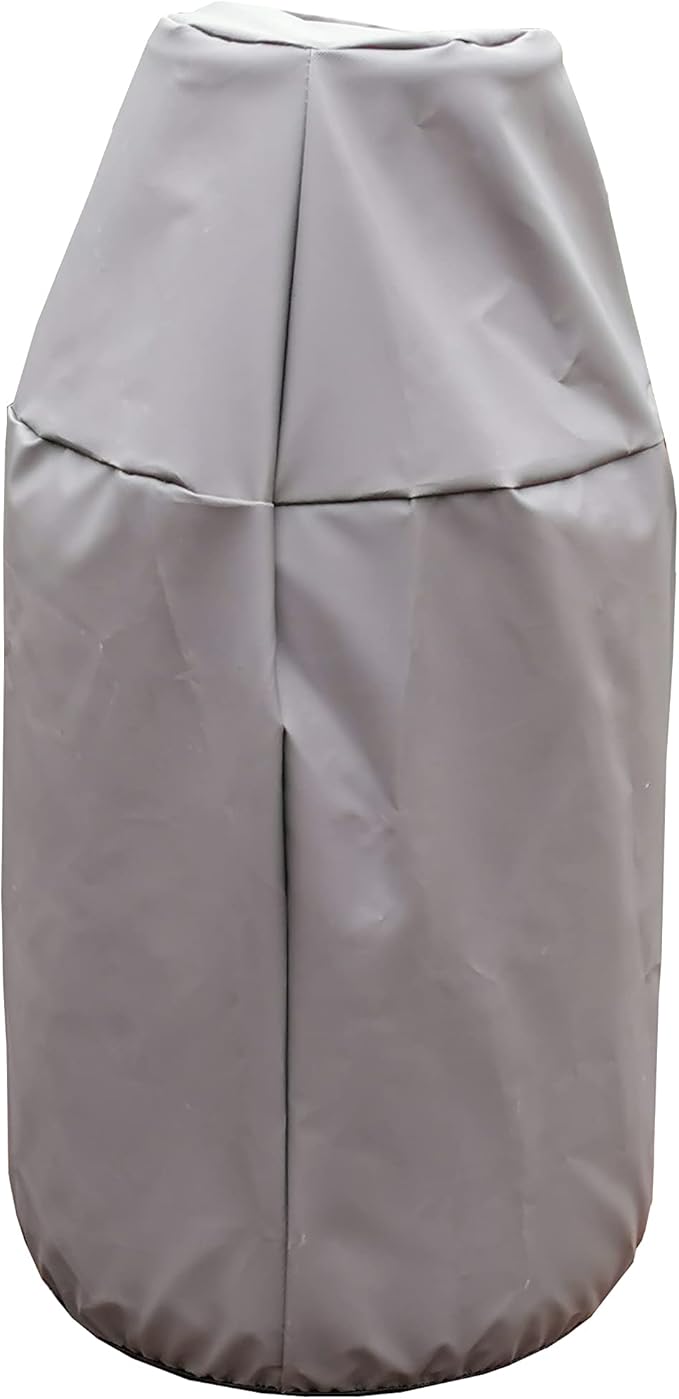 Propane Tank Cover Fits 30-Pound Steel Propane Cylinder Cover for RV Trailer, Brown.